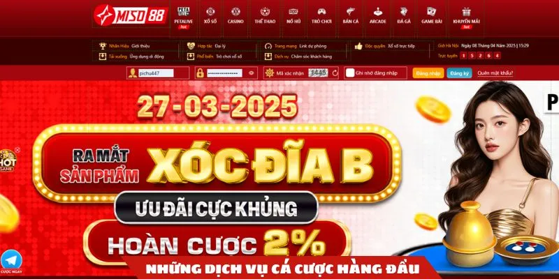 Những dịch vụ cá cược hàng đầu